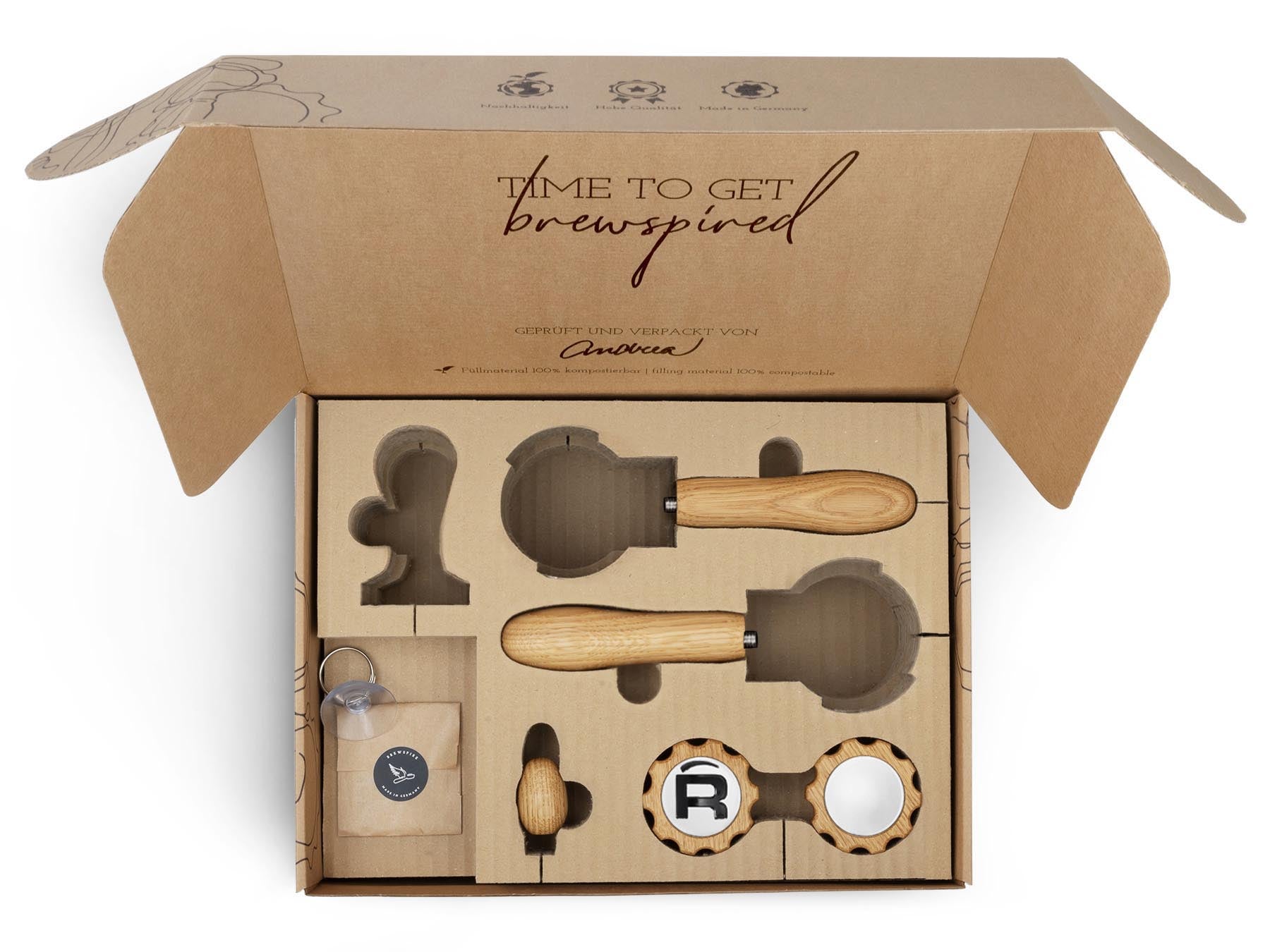 Holz Veredelungsset – für Rocket Maschinen (TCA & Fast-Modelle)