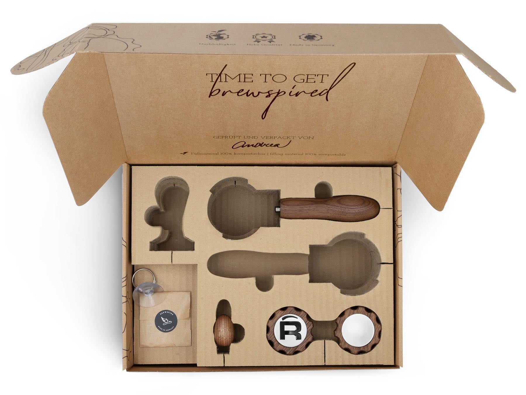 Holz Veredelungsset – für Rocket Maschinen (TCA & Fast-Modelle)