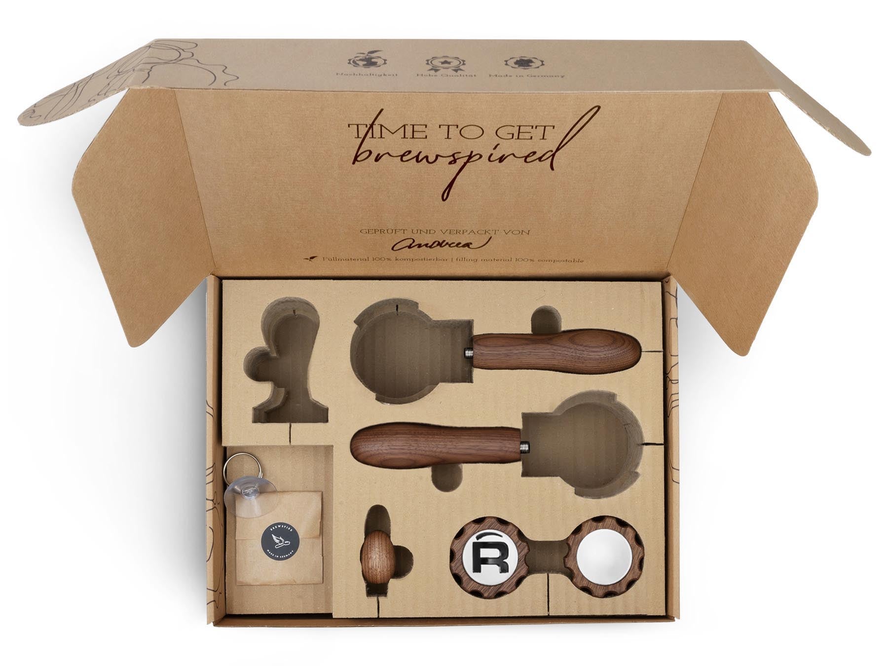 Holz Veredelungsset – für Rocket Maschinen (TCA & Fast-Modelle)