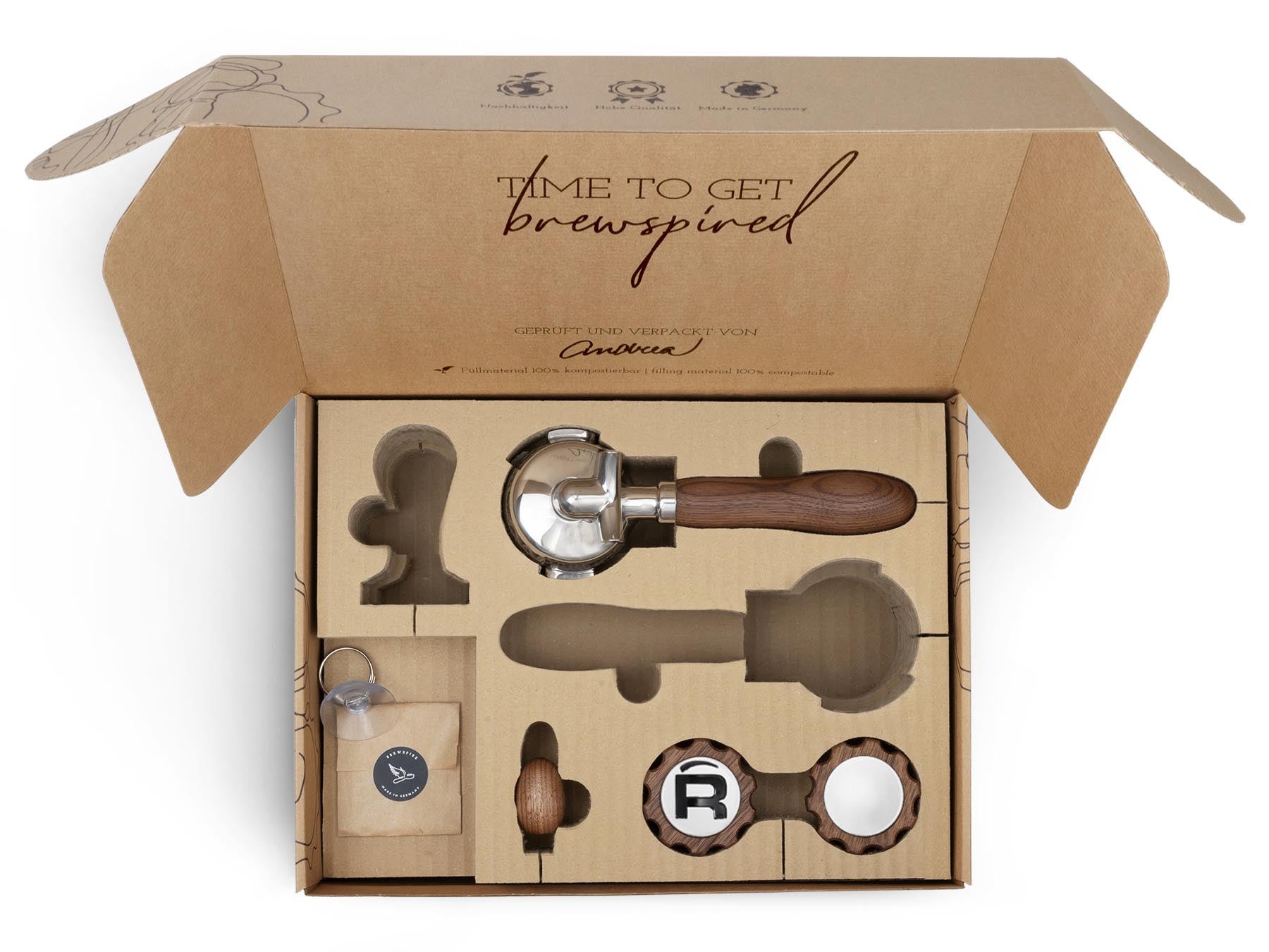 Holz Veredelungsset – für Rocket Maschinen (TCA & Fast-Modelle)