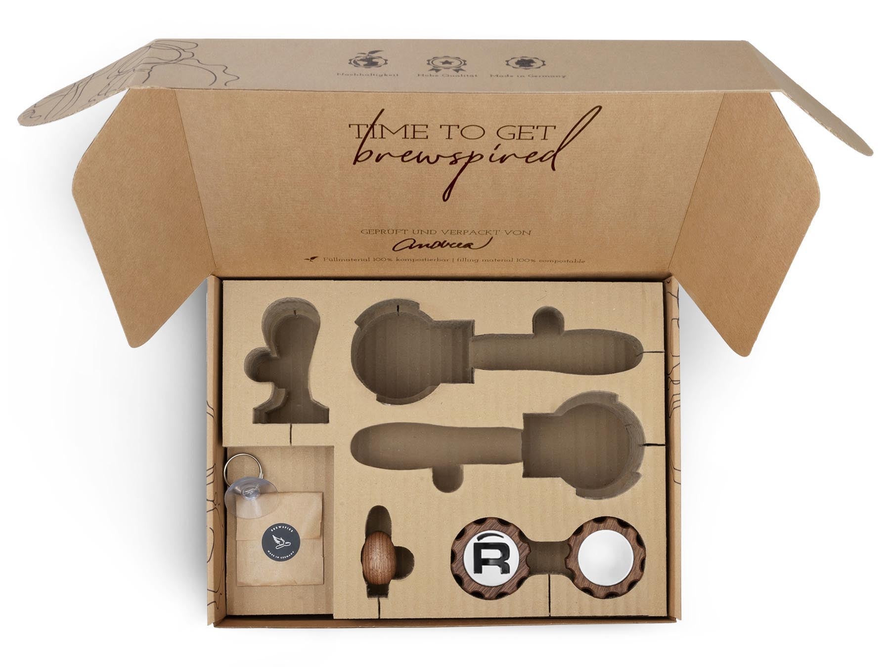 Holz Veredelungsset – für Rocket Maschinen (TCA & Fast-Modelle)