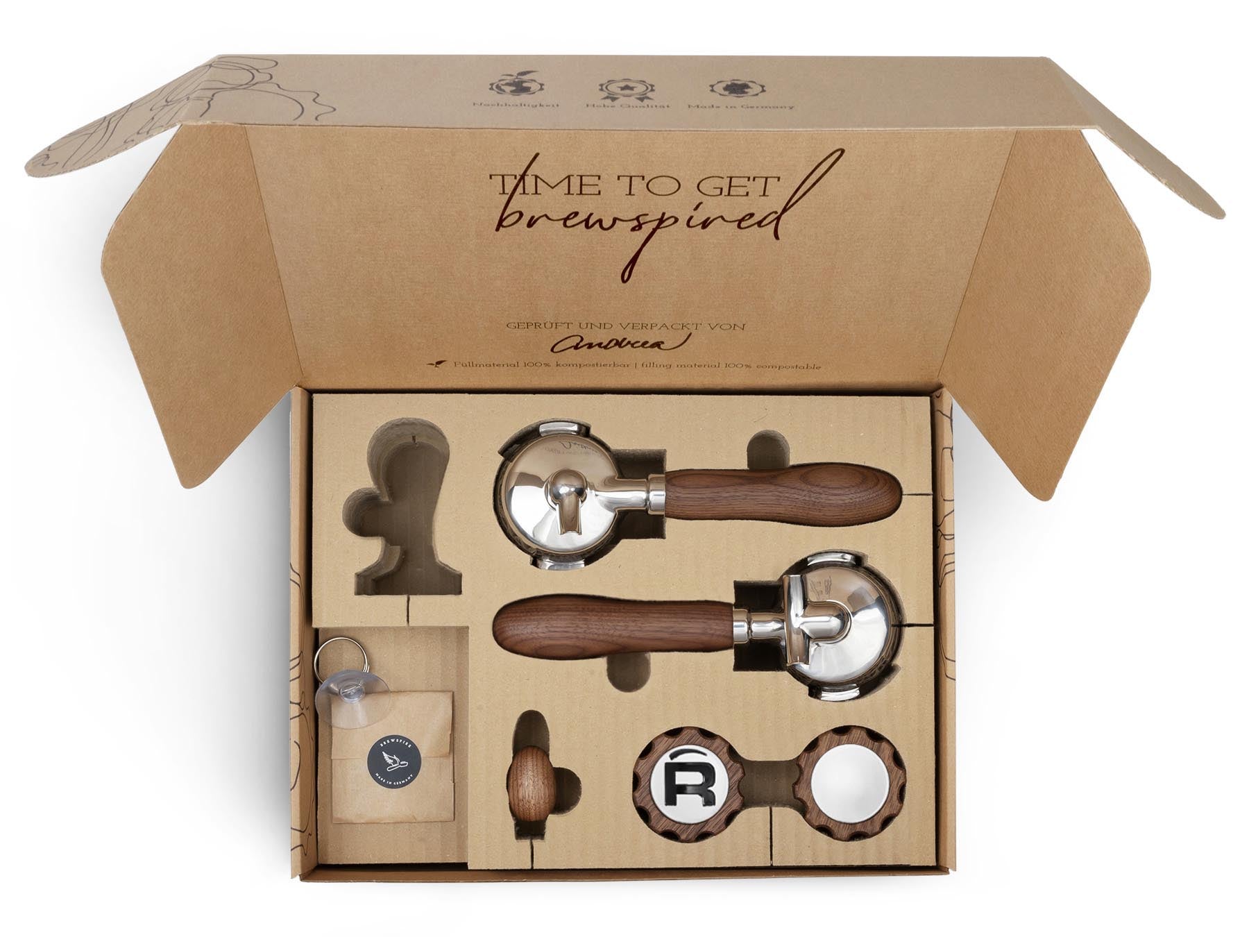 Holz Veredelungsset – für Rocket Maschinen (TCA & Fast-Modelle)