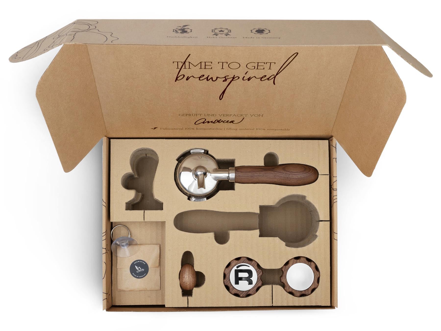 Holz Veredelungsset – für Rocket Maschinen (TCA & Fast-Modelle)