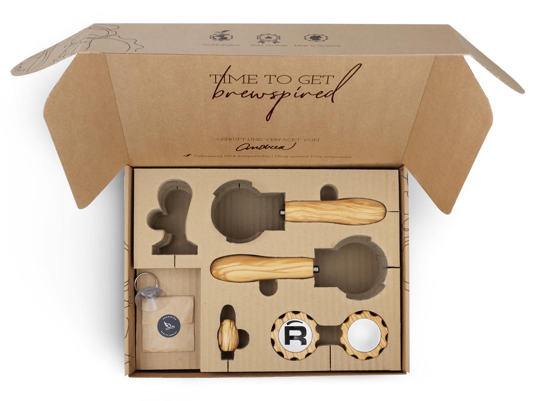 Holz Veredelungsset – für Rocket Maschinen (TCA & Fast-Modelle)