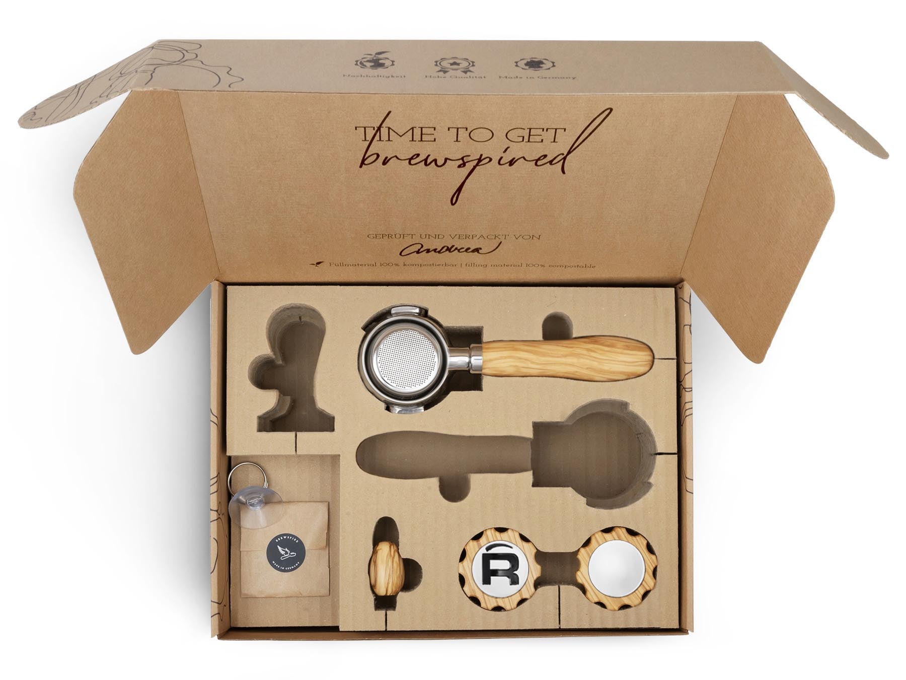 Holz Veredelungsset – für Rocket Maschinen (TCA & Fast-Modelle)