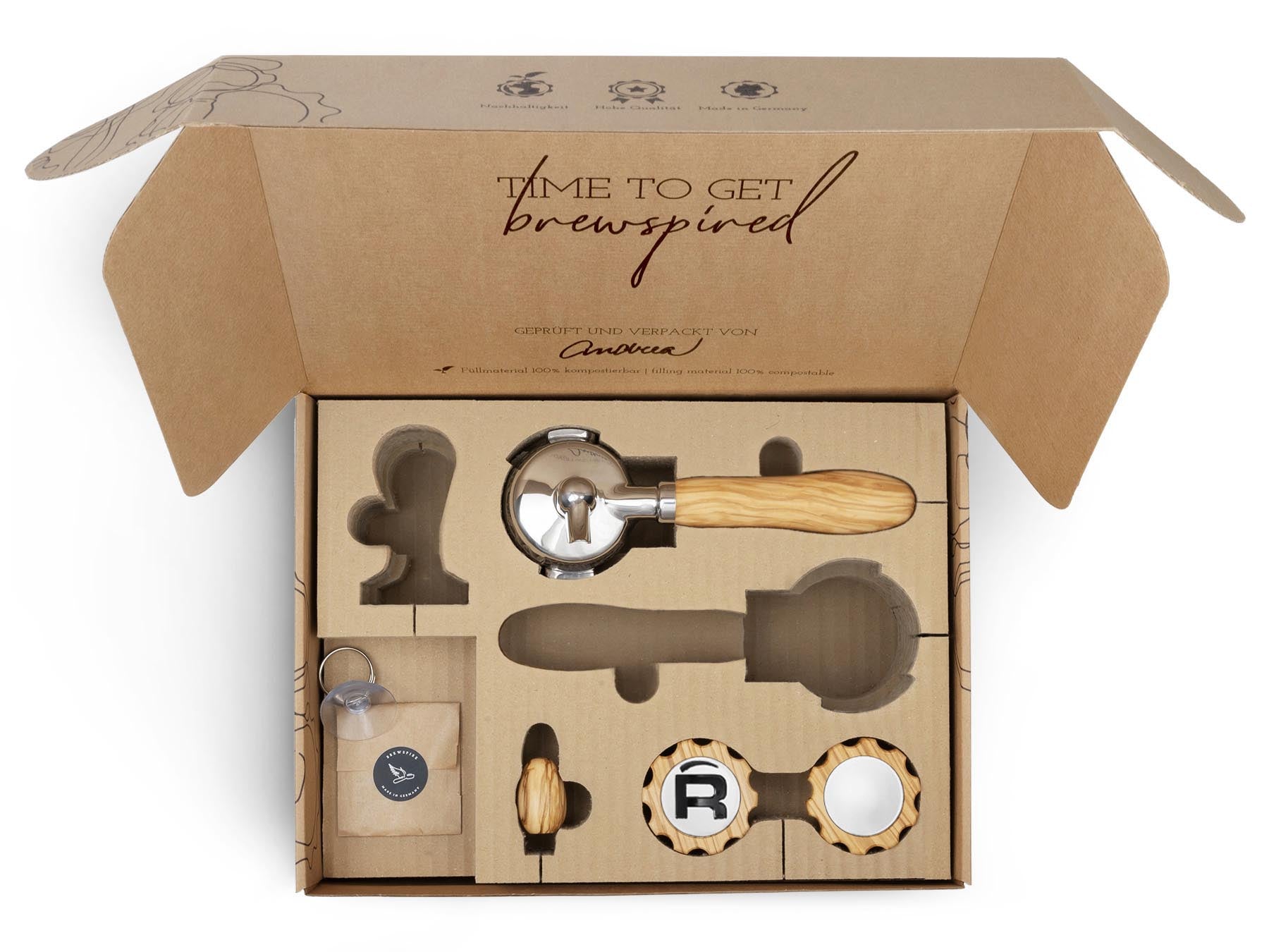 Holz Veredelungsset – für Rocket Maschinen (TCA & Fast-Modelle)