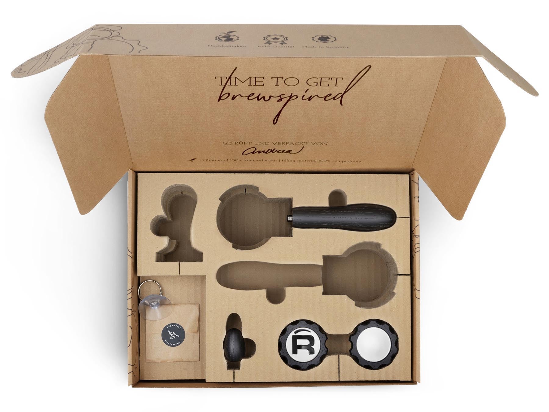 Holz Veredelungsset – für Rocket Maschinen (TCA & Fast-Modelle)