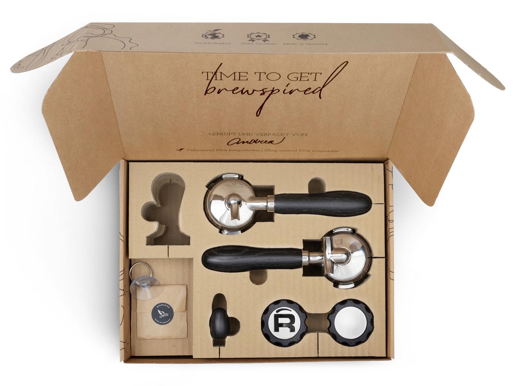 Holz Veredelungsset – für Rocket Maschinen (TCA & Fast-Modelle)