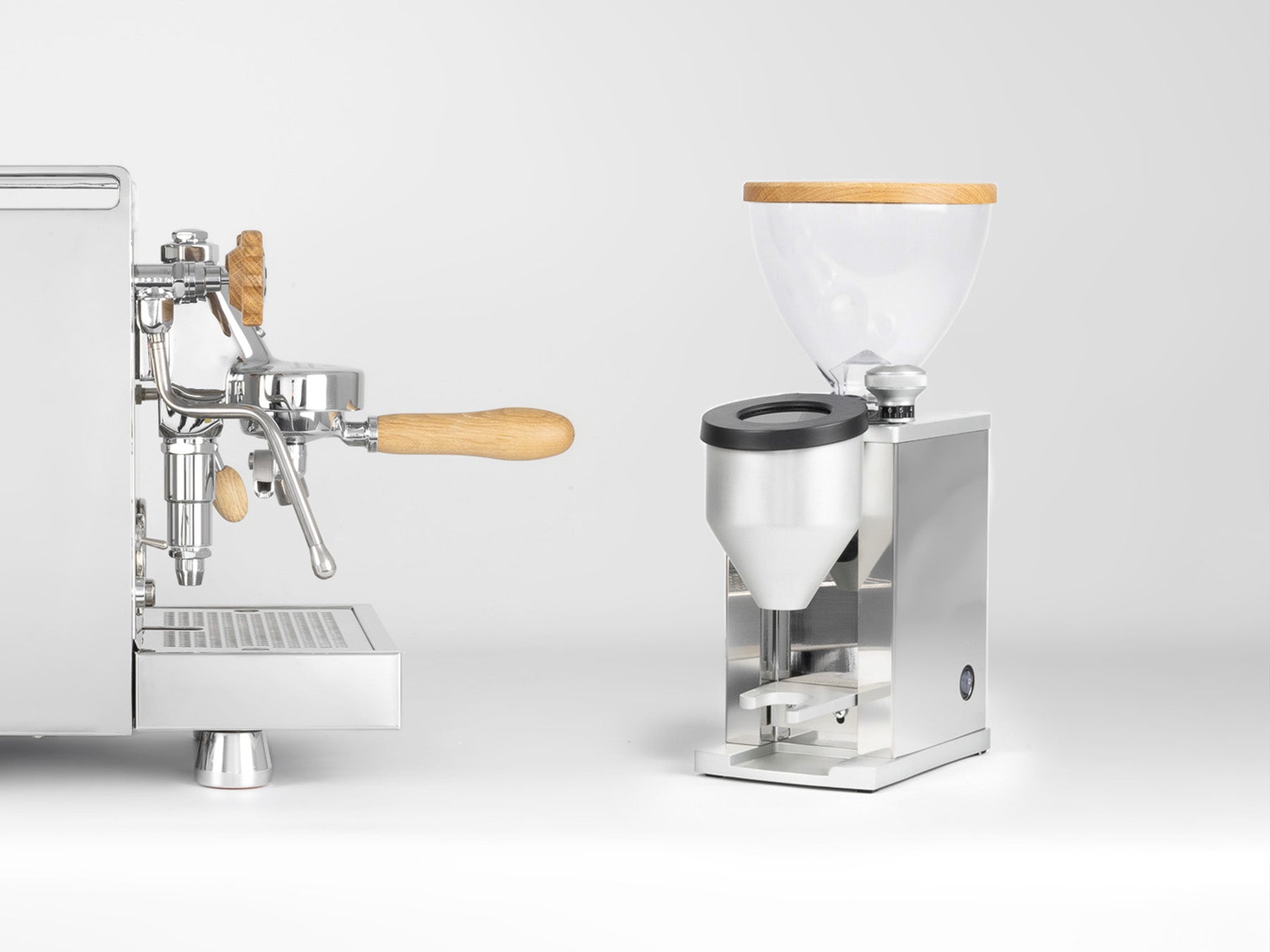 Rocket Faustino Espressomühle mit Echtholzdeckel