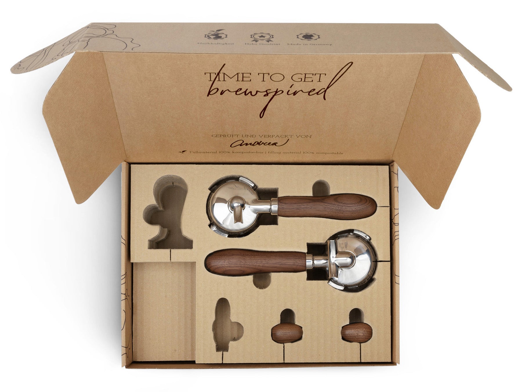 Holz Veredelungsset – für Bezzera BZ10, Duo DE, Matrix DE