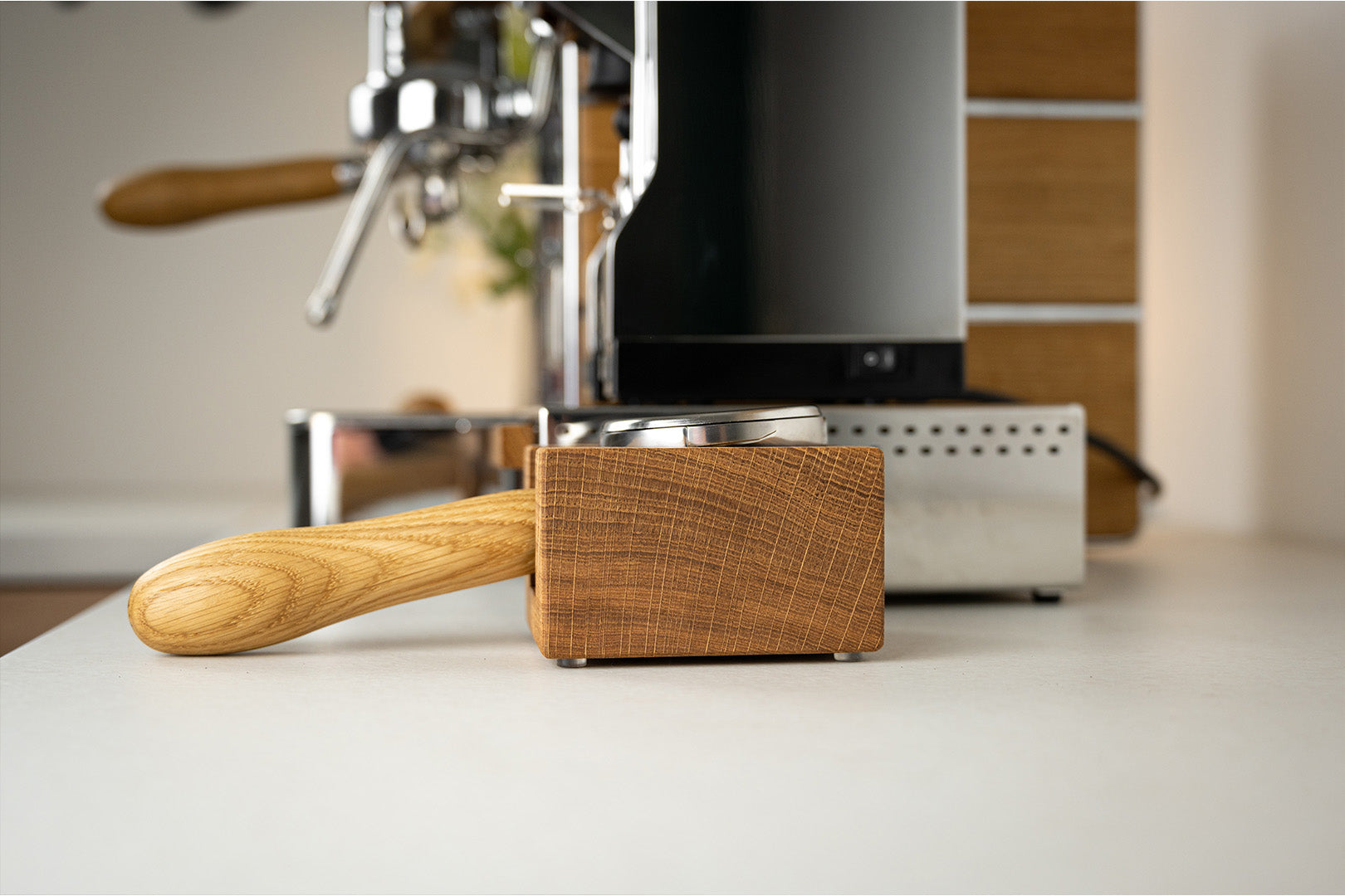 Tampingstation Holz Solo