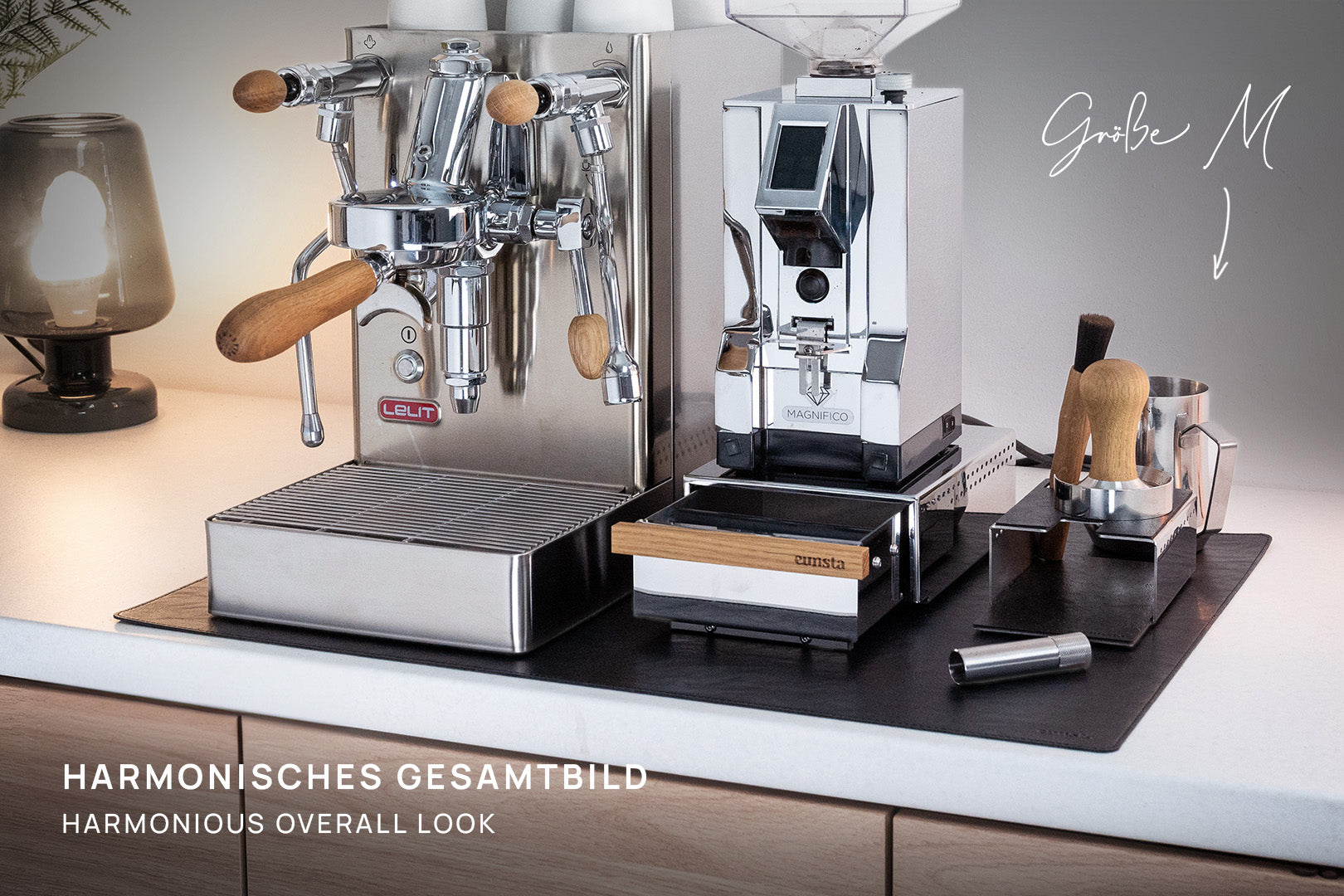 eurista Grundmatte für die Kaffee-Ecke - Zweifarbig wendbar
